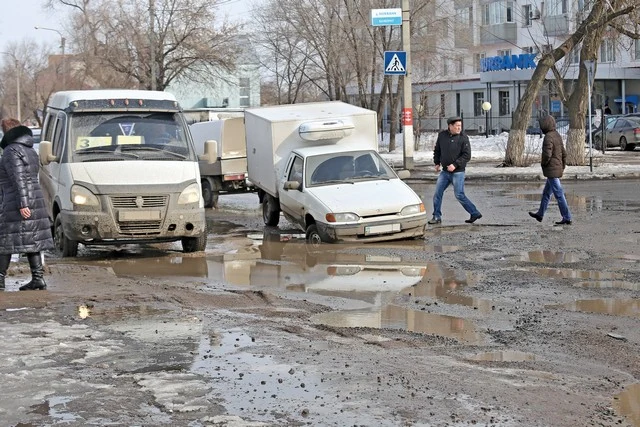 Ни пройти ни проехать, или Весна в Жезказгане