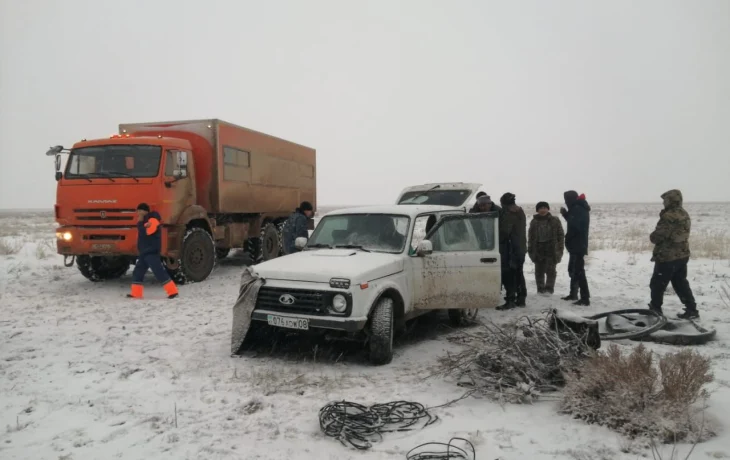 Спасатели области Ұлытау благополучно нашли пятерых пропавших мужчин