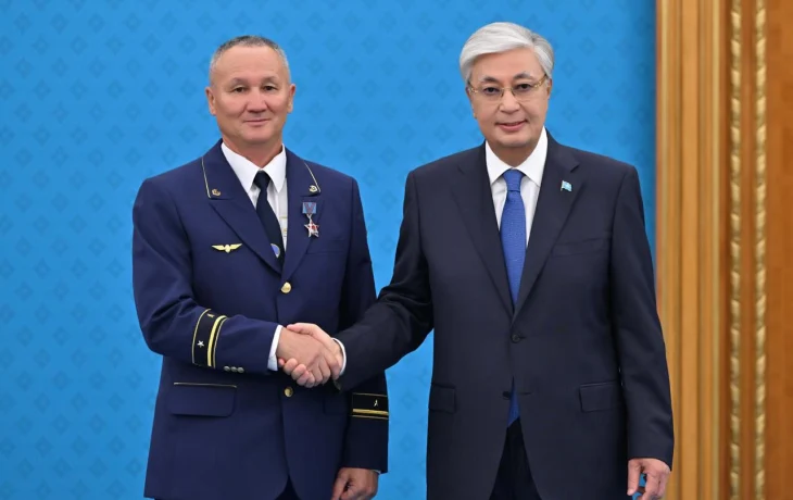Ұлытау облысының тұрғыны мемлекеттік наградамен марапатталды