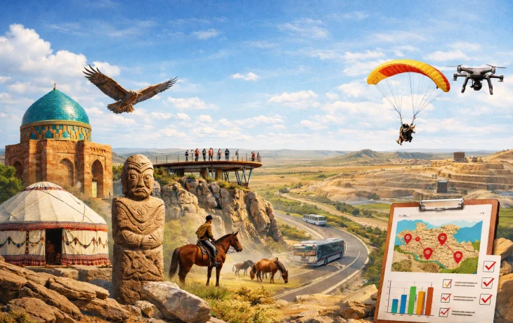 Туризм в области Ұлытау: от локальных инициатив к устойчивому росту