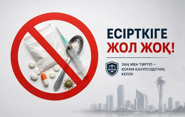 Заң мен тәртіп – есірткі қылмысына қарсы күрестің басты қағидаты Заң мен тәртіп – есірткі қылмысына қарсы күрестің басты қағидаты