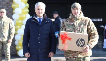 ҰЛЫТАУ ОБЛЫСЫНДА ЖАҢА ӨРТ СӨНДІРУ БӨЛІМІ АШЫЛДЫ