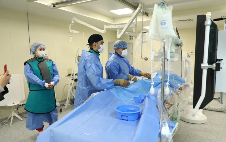 Ангиография &ndash; новый уровень в сосудистой и нейрохирургии области Ұлытау