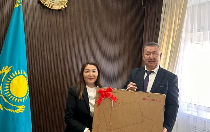 Ұлытау облысында шағын жинақты ауыл мектептеріне арналған TopIQ Mobil Box кешендерін табыстау салтанаты өтті.&nbsp;