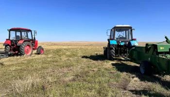 🌾 Ұлытау облысында егін жинау науқаны басталды