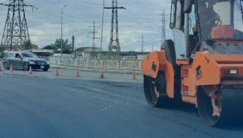 Жезқазған қаласында 18 шақырым жол жөнделуде