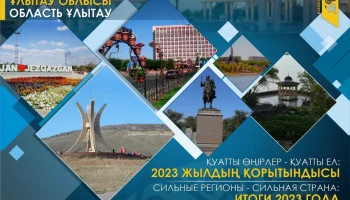 Күшті өңірлер – қуатты ел: Ұлытау облысы, 2023 ж. Өсудің жаңа тұстары