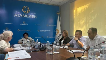 Ұлытау облысы бойынша экономикалық тергеп-тексеру департаменті мектепке дейінгі білім беру саласындағы кәсіпкерлер мен өткен кездесуге қатысты