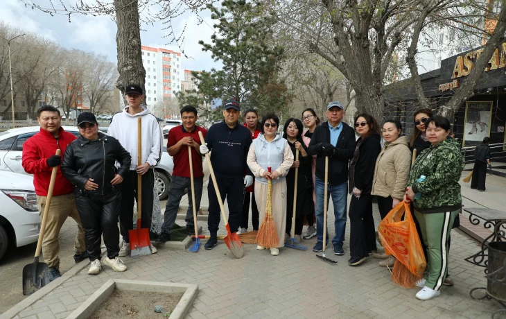 В области Ұлытау прошел масштабный субботник в рамках акции «Таза Қазақстан» В области Ұлытау прошел масштабный субботник в рамках акции «Таза Қазақстан»