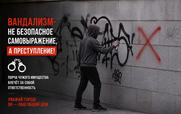 🚫 НЕТ ВАНДАЛИЗМУ! 🚫 НЕТ ВАНДАЛИЗМУ!