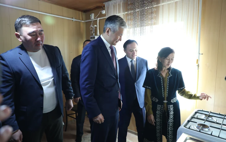 Ұлытау облысындағы бір ауыл толықтай газға қосылып, таза ауыз сумен қамтылды Ұлытау облысындағы бір ауыл толықтай газға қосылып, таза ауыз сумен қамтылды