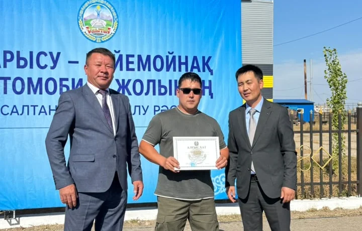 В селе Сарысу введены в эксплуатацию новые социальные объекты