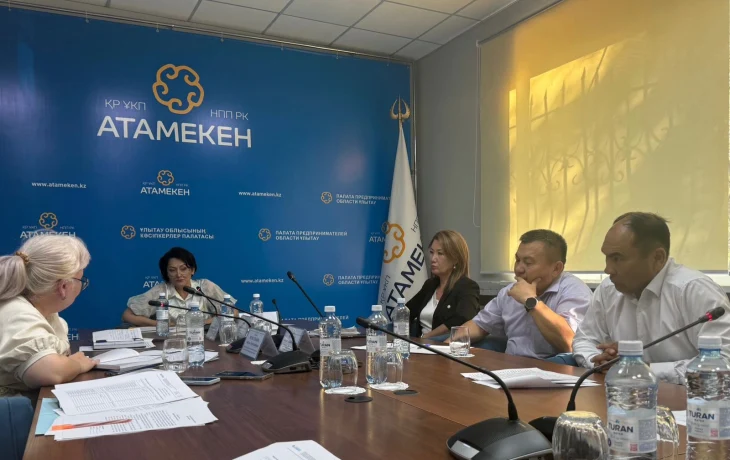 Ұлытау облысы бойынша экономикалық тергеп-тексеру департаменті мектепке дейінгі білім беру саласындағы кәсіпкерлер мен өткен кездесуге қатысты