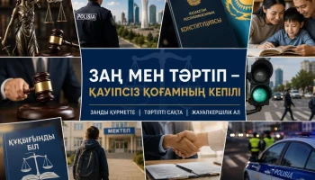 ЗАҢ ӘР АДАМНАН БАСТАЛАДЫ: ҰСАҚ БҰЗАҚЫЛЫҚҚА ЖОЛ БЕРМЕЙІК