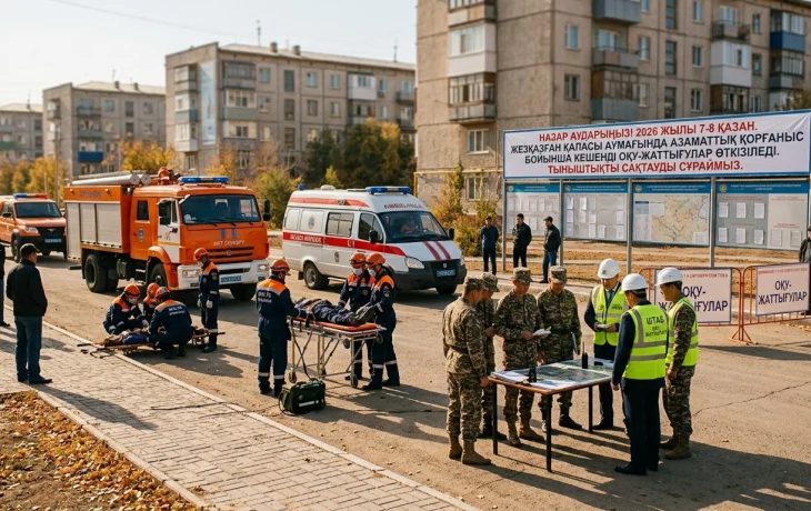 Назар аударыңыз, Жезказған қаласының тұрғындары мен қонақтары!