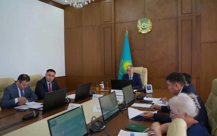 Ұлытау облысының әкімі Дастан Рыспеков «Қазақстан халқына» қоғамдық қоры Қамқоршылық кеңесінің отырысына қатысты Ұлытау облысының әкімі Дастан Рыспеков «Қазақстан халқына» қоғамдық қоры Қамқоршылық кеңесінің отырысына қатысты
