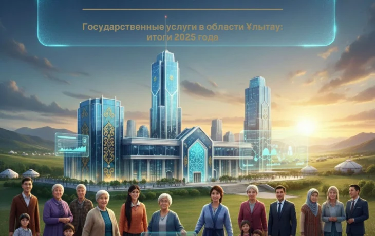 Ұлытау облысындағы мемлекеттік қызметтер: 2025 жылдың қорытындысы Ұлытау облысындағы мемлекеттік қызметтер: 2025 жылдың қорытындысы