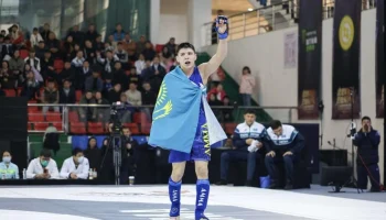 Казахстанский военнослужащий стал чемпионом Азии по ММА