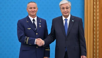 Ұлытау облысының тұрғыны мемлекеттік наградамен марапатталды