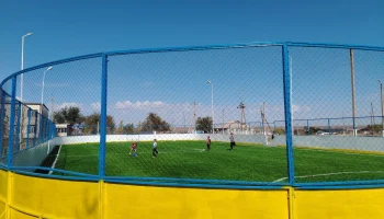 БАЙҚОҢЫР АУЫЛЫНДА КӨПСАЛАЛЫ КОРТ ЖАҢАРТЫЛДЫ
