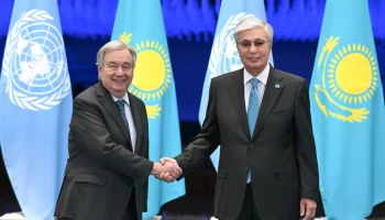 Мемлекет басшысы БҰҰ Бас хатшысы Антониу Гутерришпен келіссөз жүргізді