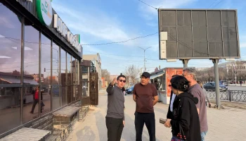 Пыльный фасад &mdash; не норма: в Жезказгане проверили объекты бизнеса