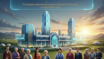 Ұлытау облысындағы мемлекеттік қызметтер: 2025 жылдың қорытындысы